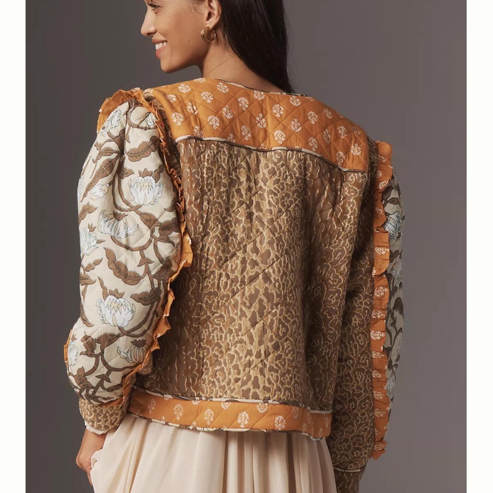 NTW Llani Quilted Printed Jacket from Anthropologie - Picture 2 of 4